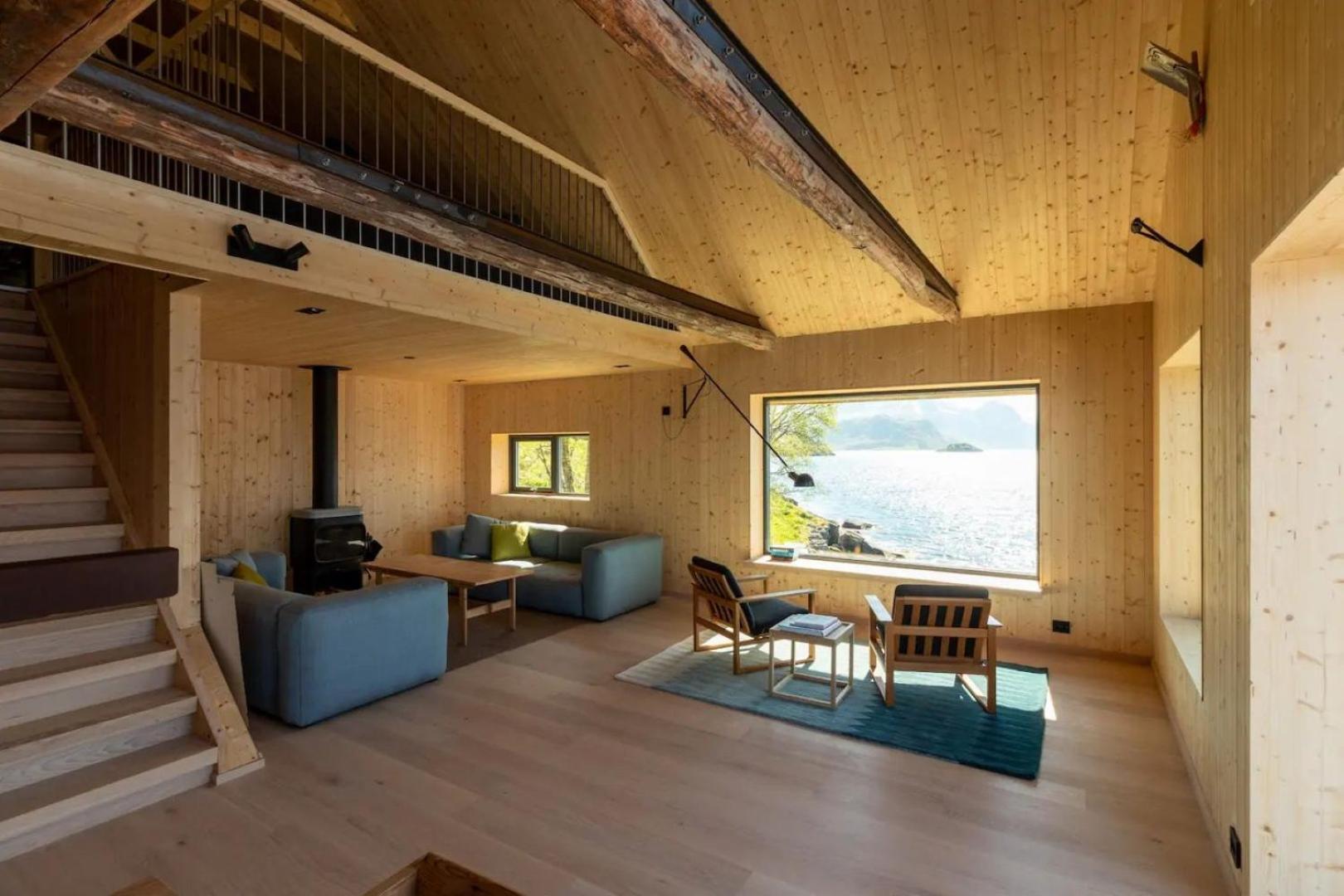 Minkfarmen, Spacious Seaside Cabin With Scenic View Ramberg Zewnętrze zdjęcie
