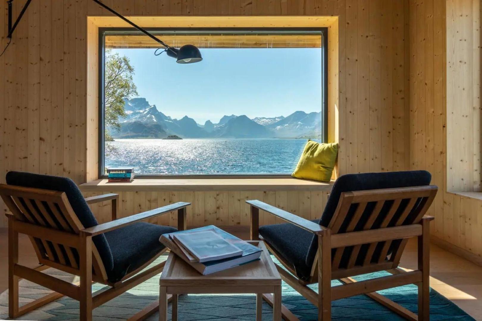 Minkfarmen, Spacious Seaside Cabin With Scenic View Ramberg Zewnętrze zdjęcie